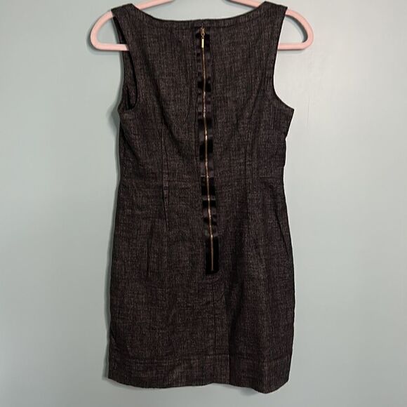 Theory Scoop Neck Wool Blend Mini Dress - Picture 7 of 9